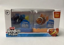 Zuru Robo Alive Robo Fish 2PK - Color Changing Robotic Swimming Fish