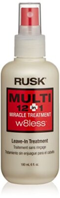 RUSK Designer Collection Multi 12 In 1 W8less Miracle Leave in Treatment, 6 Oz