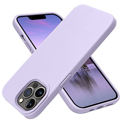 Compatible with iPhone 13 Pro Case,Ultra Slim Fit iPhone Case Cloud Mauve