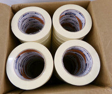 Lot of 36 Shurtape CP105 General Purpose Masking Tape Natural 24MMx55MM, New S3