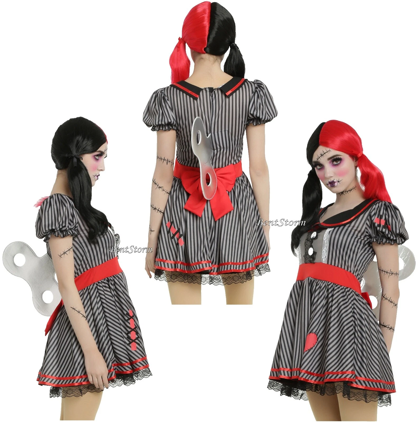 Trajes de vestir de poliéster Hot Topic