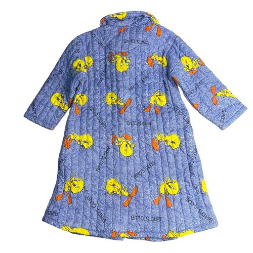 Fair lady Kids Size 6 Blue Looney Tunes Tweety Bird Long Sleeve Button Up Coat - Picture 3 of 3