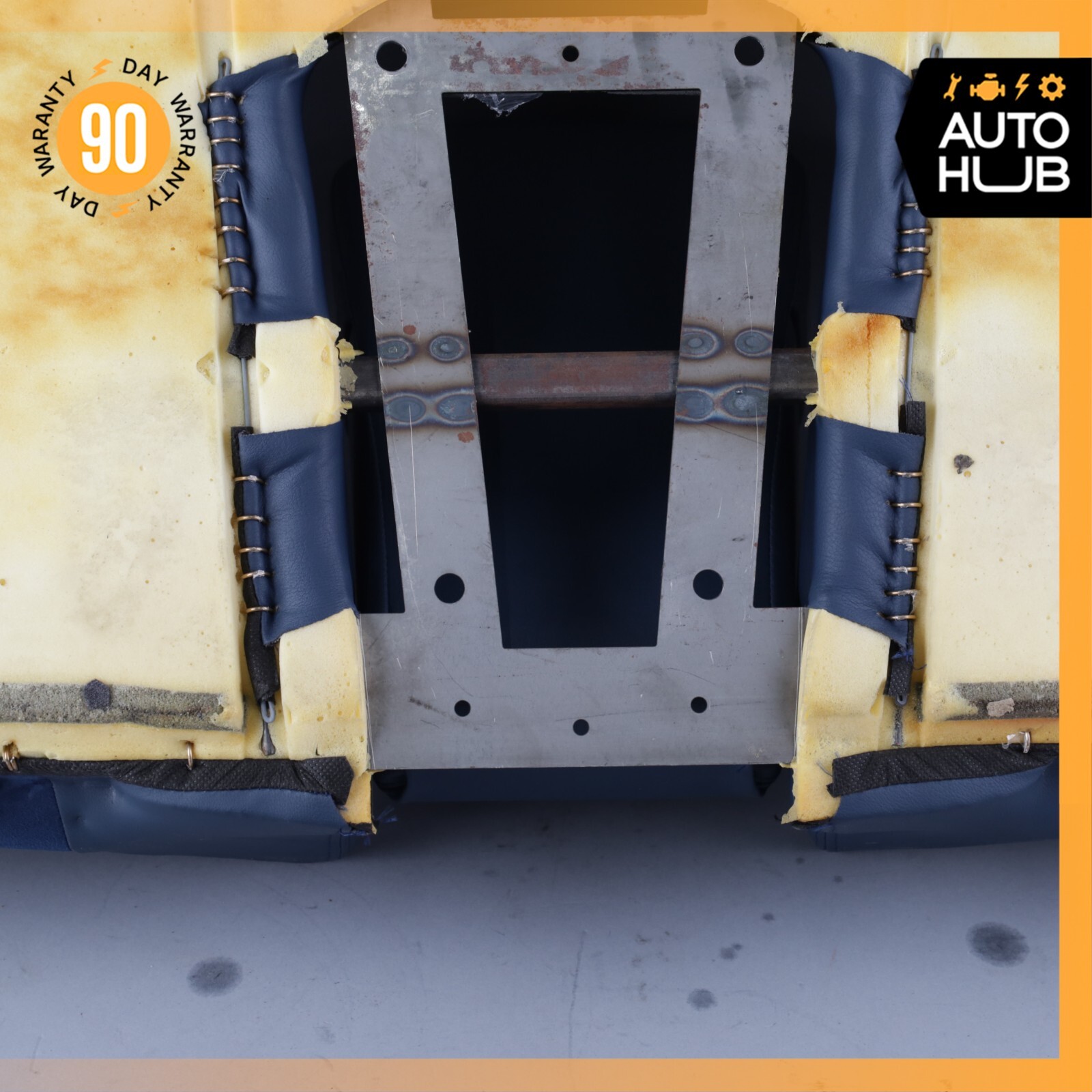 Maserati M138 4200 Coupe Cambiocorsa Rear Upper Top Seat Cushion Blue OEM 20k