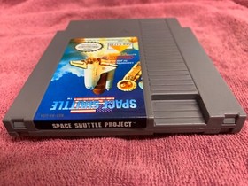 SPACE SHUTTLE PROJECT NES Nintendo authentic & cleaned & map