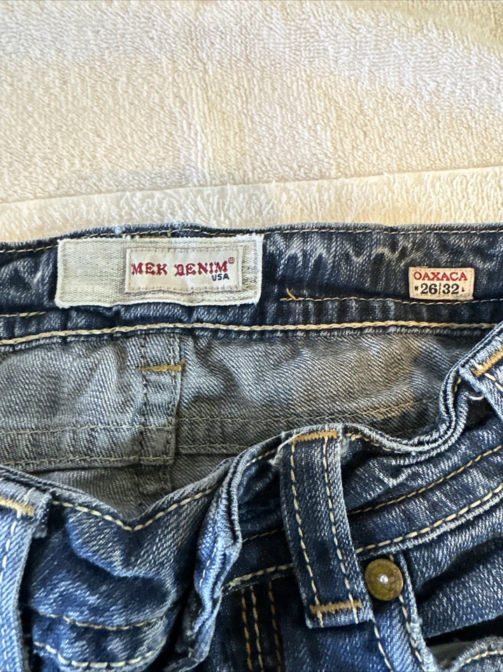 Pantalones de mezclilla MEK de Miss Me para mujer Oaxaca corte bota ajustado talla 26 X 32 (28,5 X 29 real) Foto 4 de 4