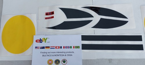 OSSA ENDURO E-71 COMPLET SET DECALS NEW OSSA ENDURO E71 KIT DECALS NEW OSSA PARR - Picture 3 of 4