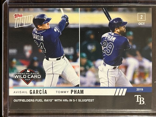 2019 Topps Now 941 Avisaíl García / Tommy Pham