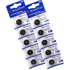 FREE SHIP 10 CR1620 DL1620 5009LC CR 1620 208-208 L08 Lithium battery USA SELLER