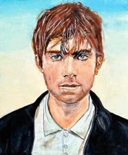Damon Albarn Blur Painting Print