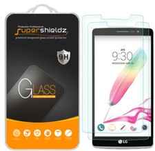 2X Supershieldz Tempered Glass Screen Protector Saver for LG G Stylo