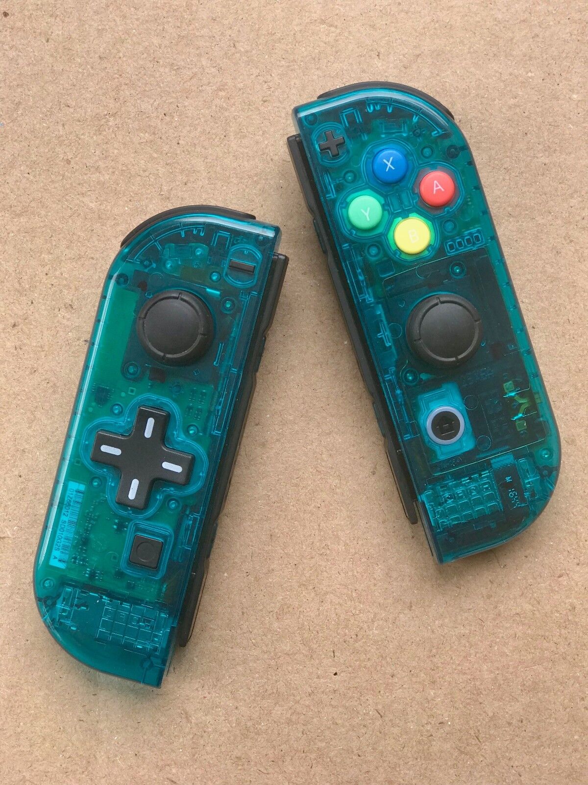 Controlador Joy Con Personalizado Nintendo Switch Joy-Cons Atómico  Transparente Púrpura D-PAD NUEVO