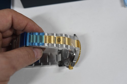 Longines HydroConquest 41 mm azul dos tonos dorado/acero automático. Reloj Hombre L37813967 - Imagen 12 de 19