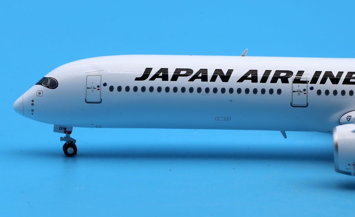 JC WINGS 1:400 JAL 日本航空 A350-1000 JA01WJ Japan Airlines Airbus A350-1000 Flaps Down JA01WJ JC Wings
