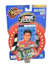 2001 NASCAR Hasbro Winner's Circle Jeff Gordon 24 Car NOS Sneak Preview Series