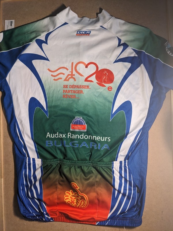 Paris Brest 2023 Participation Commemorative Jersey Large Custom, One of a Kind