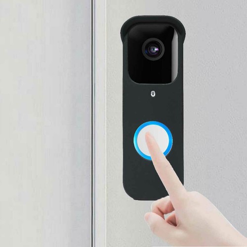 Silicone Skin Case Cover UV & Weather Protection for Blink Video Doorbell - Picture 4 of 6