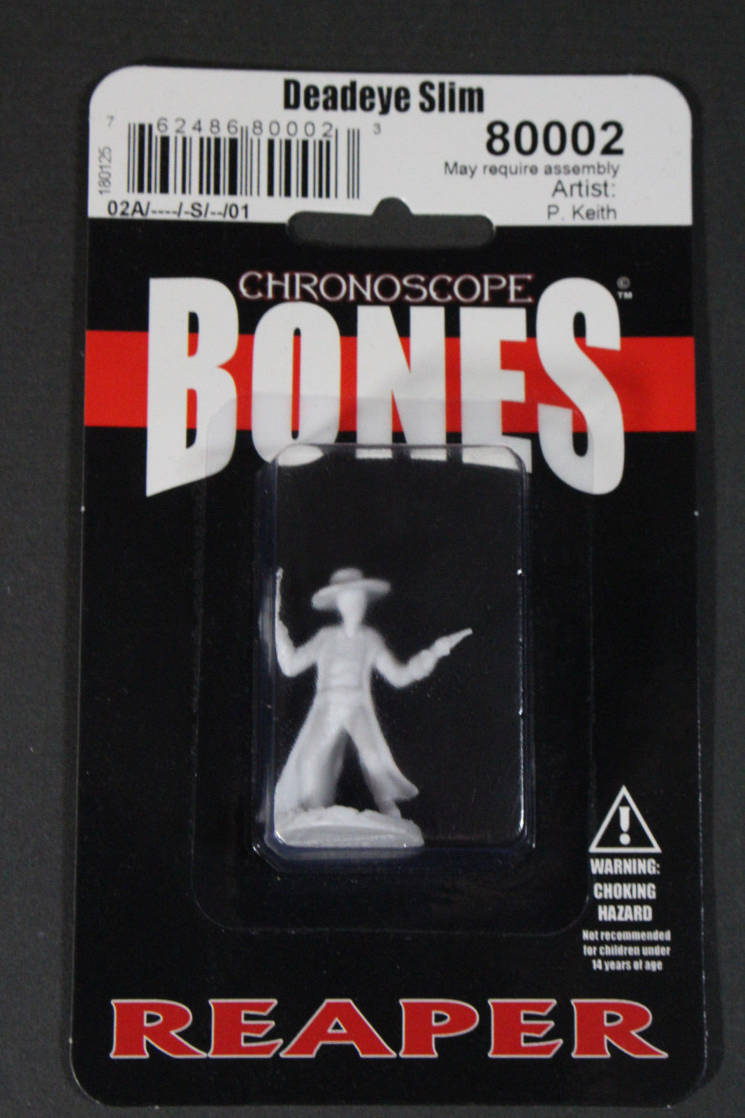 Reaper Miniatures Chronoscope: Zorro Figure - 28mm Scale Unpainted Mini