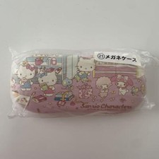 Sanrio Characters Glasses case 16.5x7cm/6.49x2.75" Pink Sanrio Characters case