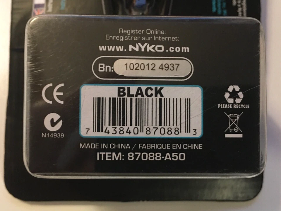 Nyko Kama Nunchuk [Black] For Nintendo Wii (2010) - New Sealed - US Seller - Image 3 of 3