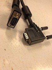 Lot of 26 Male to Male VGA Cable 3 - 6 ft SVGA Computer Monitor Cord Heavy Duty