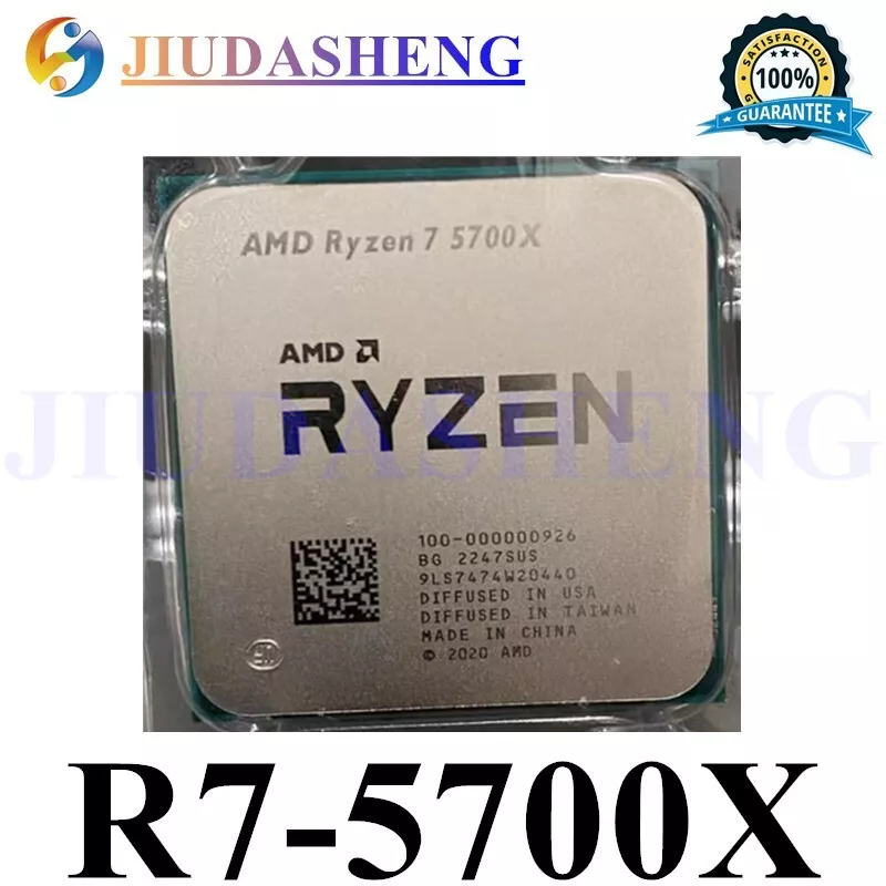 AMD Ryzen 7 5700X 3.4 GHz 8-Core AM4 Desktop CPU Processor R7 5700X