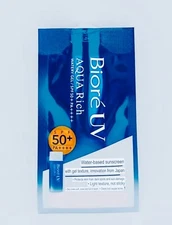 1 Sachets X 7 ml Biore UV Aqua Rich Watery GEL / SPF50+ PA++++