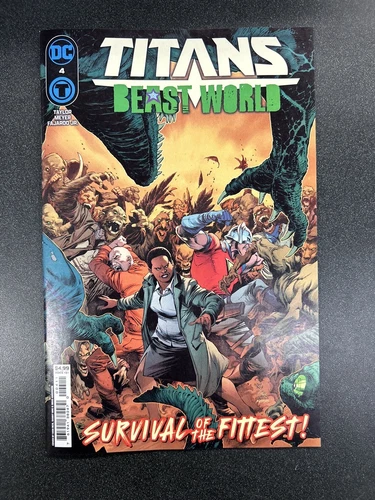 TITANS: BEAST WORLD #4 - IVAN REIS MAIN COVER - DC COMICS/2024