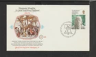 Franklin - Philatelic Bureau Edinburgh GB Jun 2, 1976 Fleetwood Cachet FDC