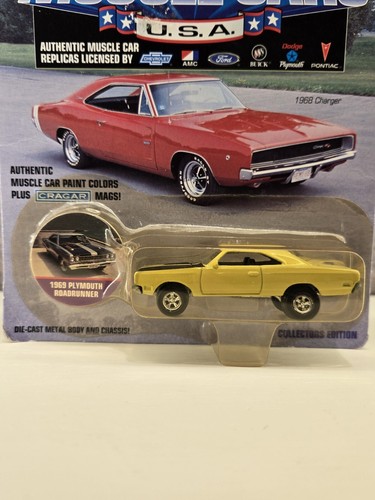 1996 Johnny Lightning Muscle Cars USA '69 Plymouth Roadrunner Playing Mantis - Picture 3 of 3