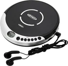 Jensen CD Portable Personal CD Player w/ 60 Seconds Anti-Skip Protection, FM Rad