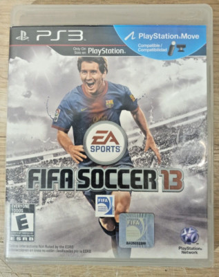 FIFA 13 Messi Cover Soccer Sony PlayStation 3 PS3