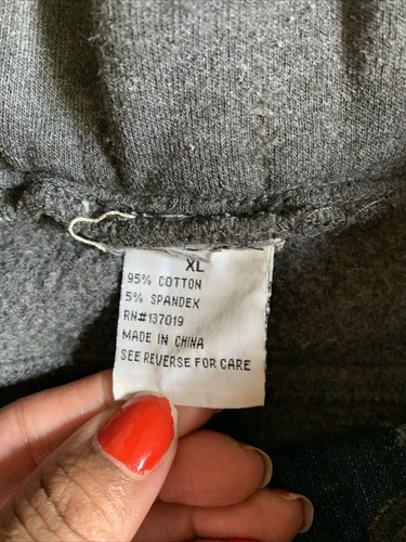 HENGSHENG JEANS Youth XL blue Joggers Gray Sweats Pack Pockets - Picture 6 of 10