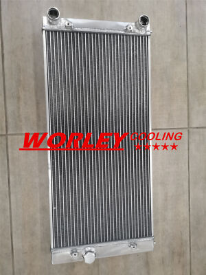 2ROW Aluminum Radiator For Volkswagen Golf Mk3 1.8/2.0L MT 93-99 94 95 96 97 98