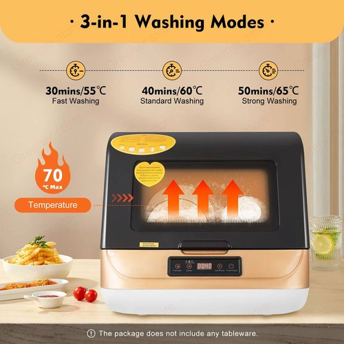 Large Capacity Portable Countertop Dishwasher 3 Washing Programs 1200W 110V 220V - Picture 4 of 19