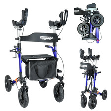 Upright Rollator Walker Rollator with Forearm support