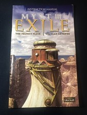 A1207 Myst III Exile 3 PlayStation 2 Sony PS2, 2002 MANUAL ONLY AUTHENTIC