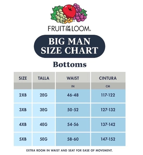 Men's 3 Pack Fruit of the Loom® WHITE BRIEFS NEW Small Medium Large XL 2XL 3XL  - Image 3 of 4