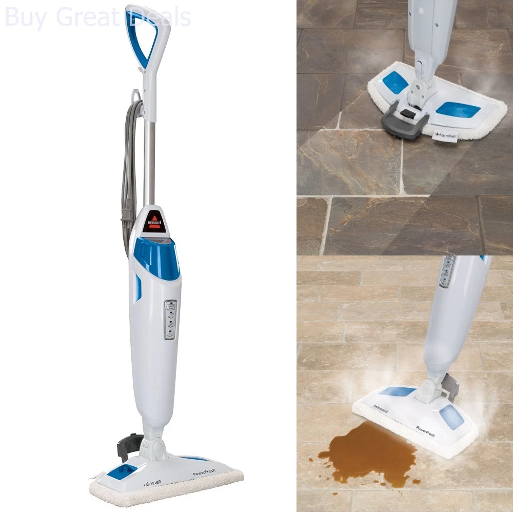 Bissell PowerFresh Deluxe Steam Mop w/Variable Steam Controls 