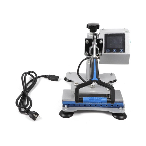 110V Digital LoGo Heat Press Machine for 10 Pens Hot Stamper Transfer Heating - Imagen 4 de 19