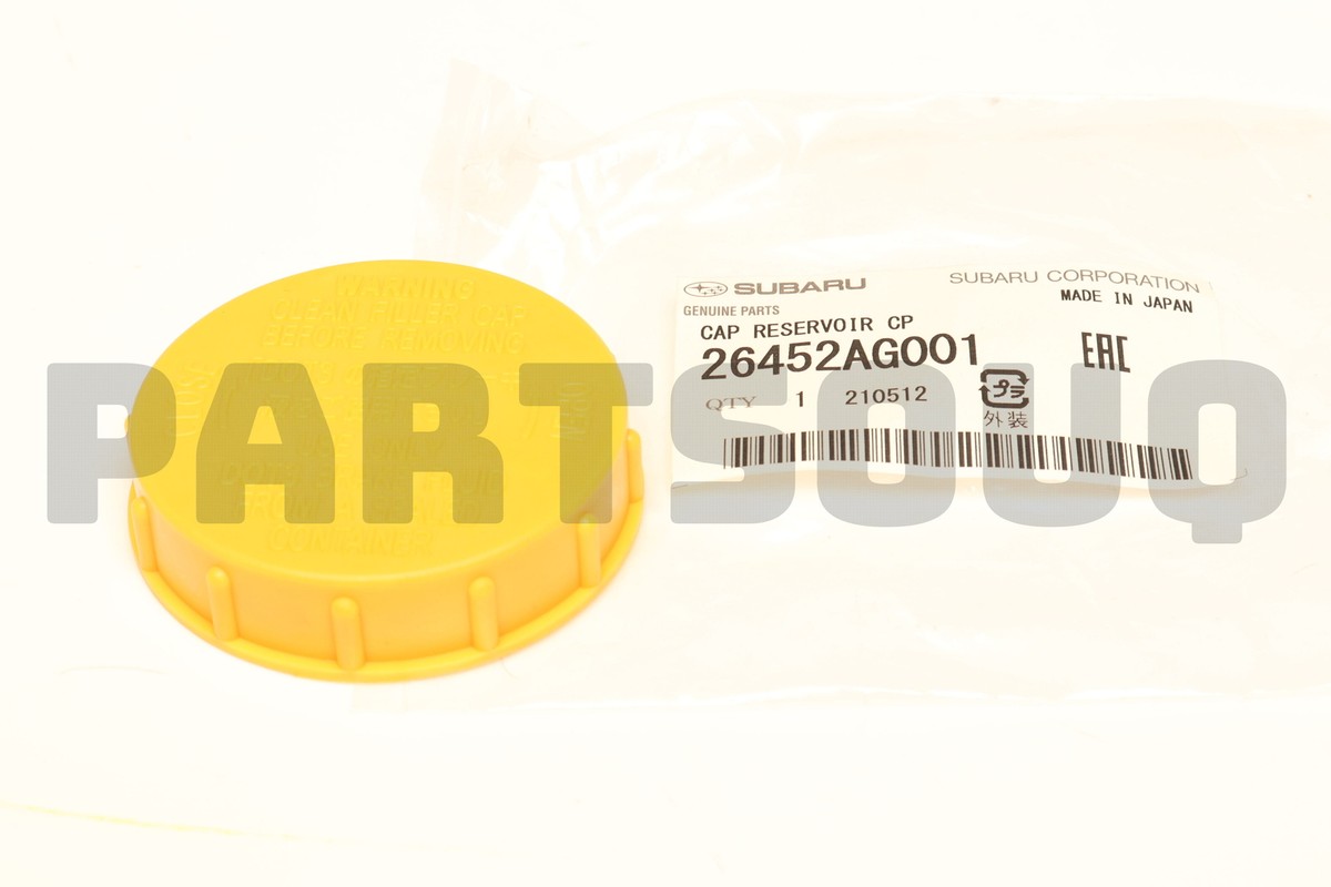 26452AG001 Genuine Subaru CAP RESERVOIR CP 26452-AG001 | eBay