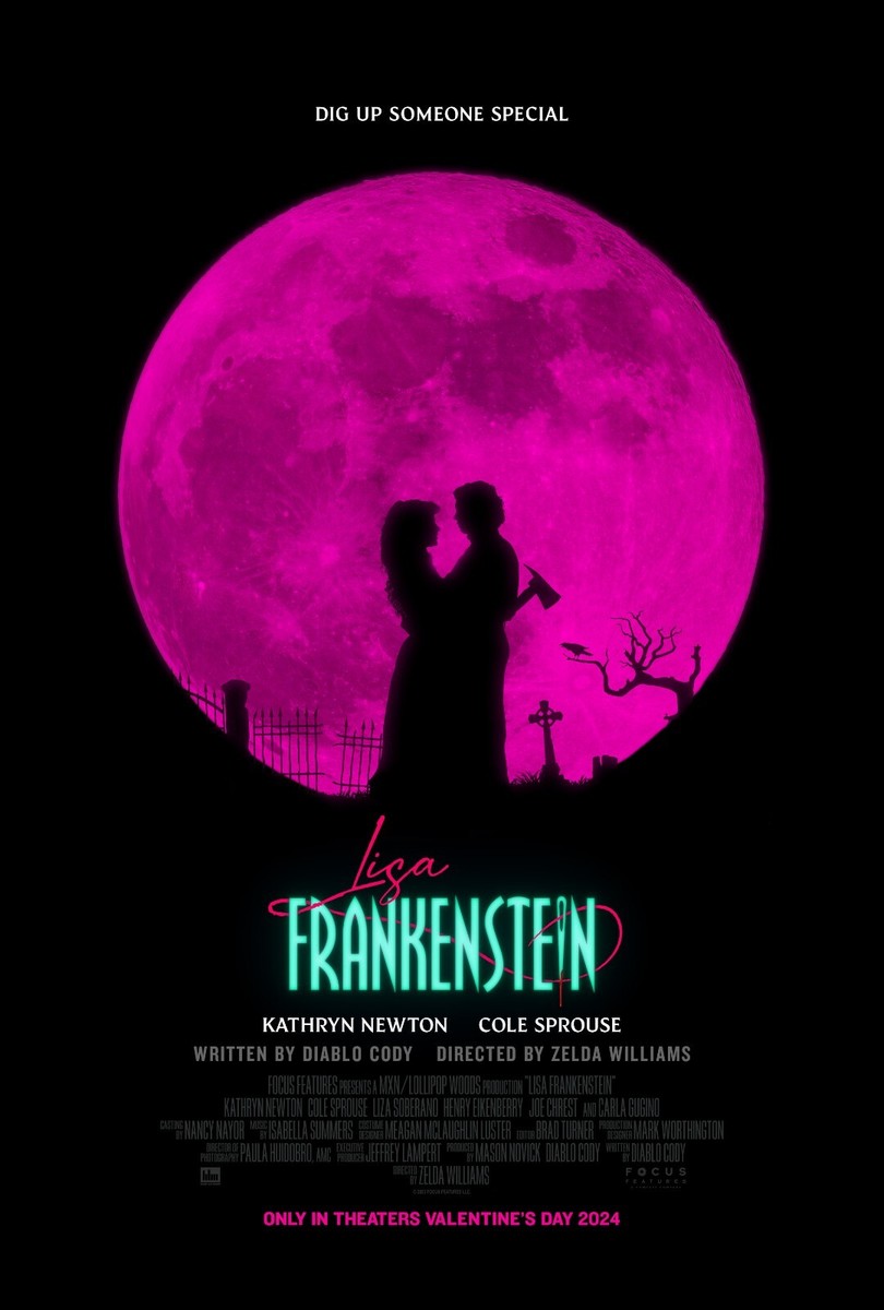 Lisa Frankenstein movie poster (a) : 11 x 17 inches | eBay