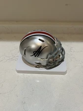 Arvell Reese Autographed Signed Mini Helmet Ohio State Buckeyes Football