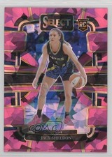 2024 Panini Select WNBA Concourse Pink Ice Prizm Jacy Sheldon #60 Rookie RC 1n1l