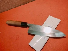 Minamoto Masayoshizo Deba Knife 153mm Japanese Fish Knife Used Excellent