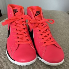 Nike Blazer Solar Red Womens High Top Sneaker...