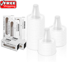 400 Pack Ear Thermometer Probe Covers, Disposable Refill Lens Filters Caps Compa
