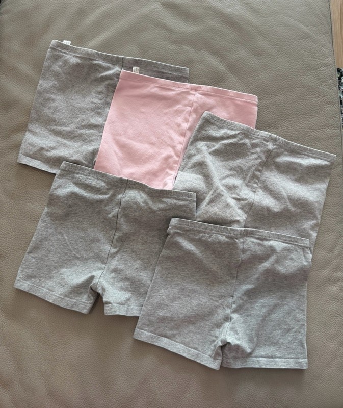 Primary Brand Girls Under Shorts 5 Pairs EUC