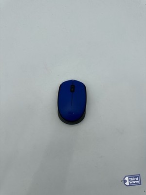 Logitech M170 Wireless Mouse USB Optical Tracking Blue 910-004800