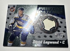 2003-04 Topps Pristine - Pristine Patches David Legwand #PP-DL (MEM)