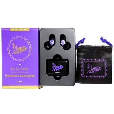 Bad Ass Temple Hypnosis Mic Wireless Earphones ONKYO HYPSTER Ltd Japan C159